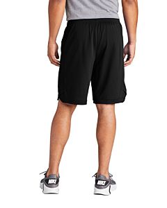 Sport-Tek® PosiCharge® Position Short with Pockets - Embroidery -Black